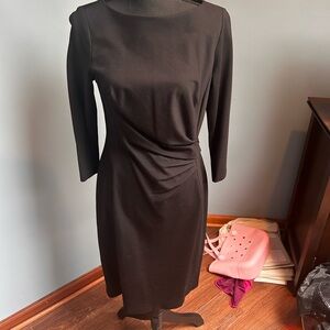 Lauren Ralph Lauren Black Long Sleeve Dress